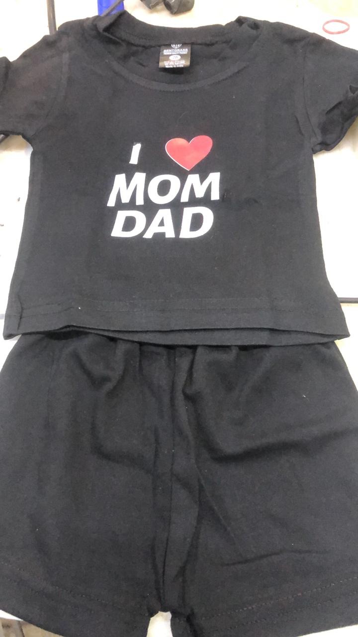 Black Color Kids Boy Set Size 1 To 2 Year