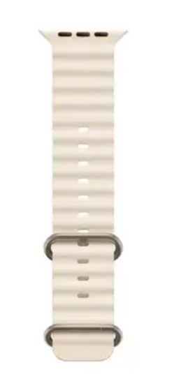 Cream Colour Smart Watch Strap
