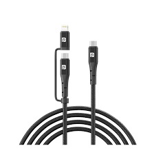 Portronics Konnect J6 Dual Output 60W Cable