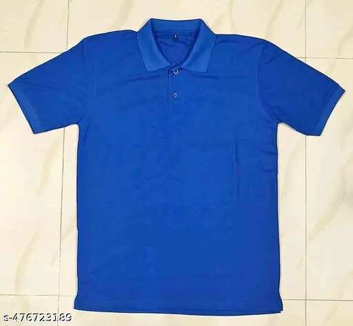 Blue Polo T Shirt For Men Size 38
