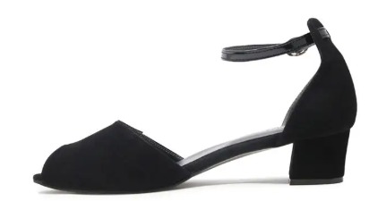 Marc Loire Black High Heels For Women Size 38