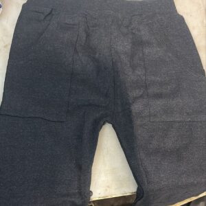 Women Cotton Ankle Length Plain Jegging Dark Grey Colour Size L