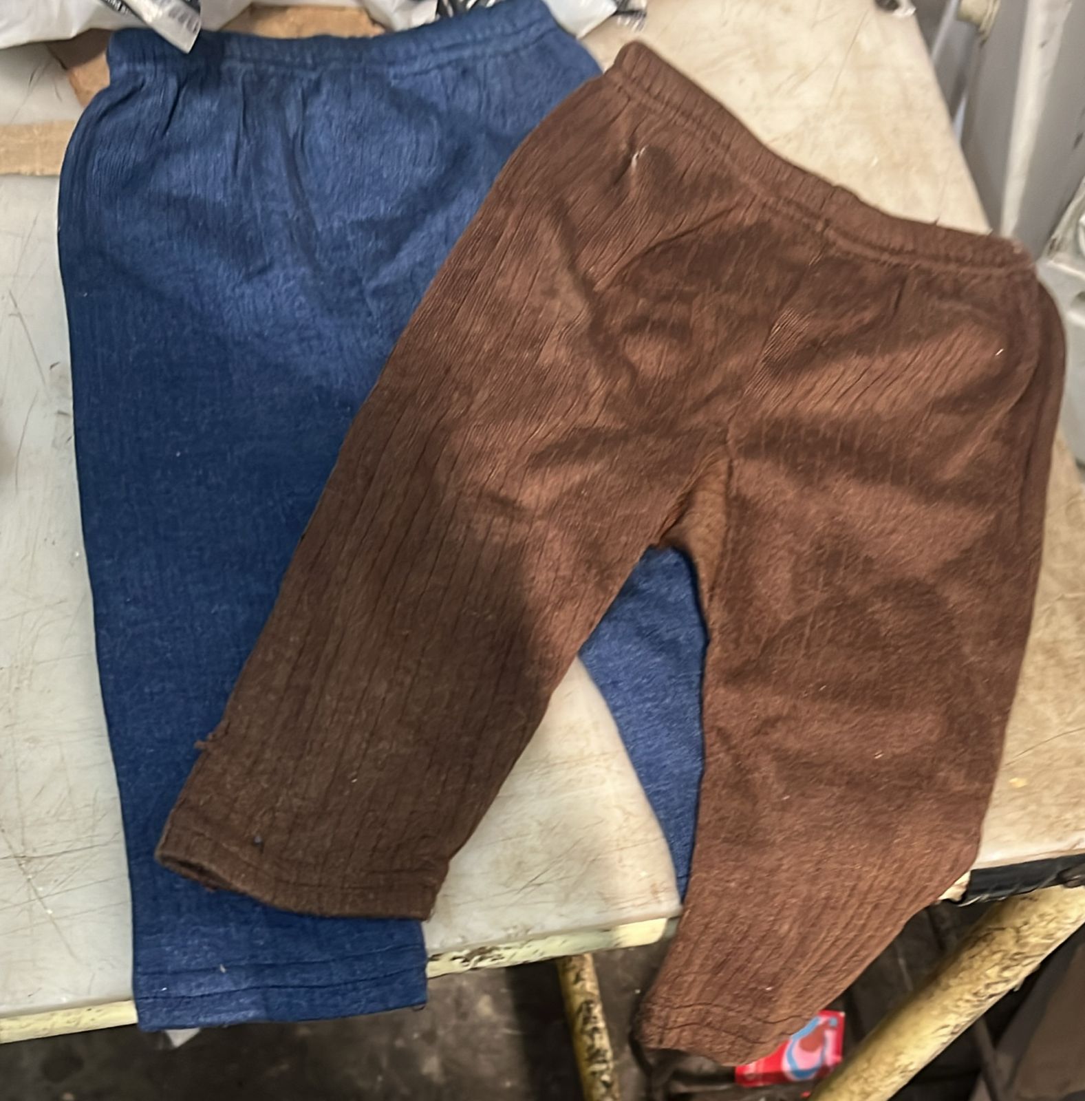 Kids Boys Agile Comfy Thermals Pack Of 2 Blue And Brown Colour Size 06 Months
