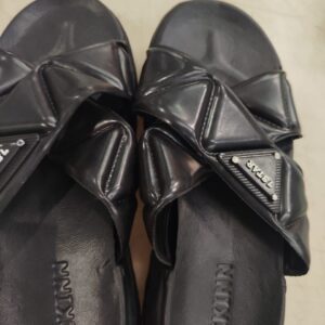 Black Color Slippers For Women Size 38
