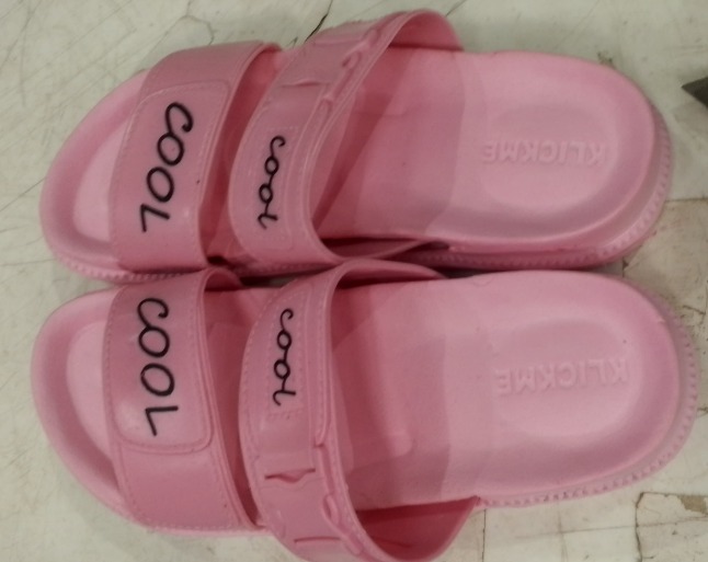 Women Pink Colour Slippers Size 5