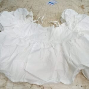 Tokyo Talkies Womens Frill Top White Size S