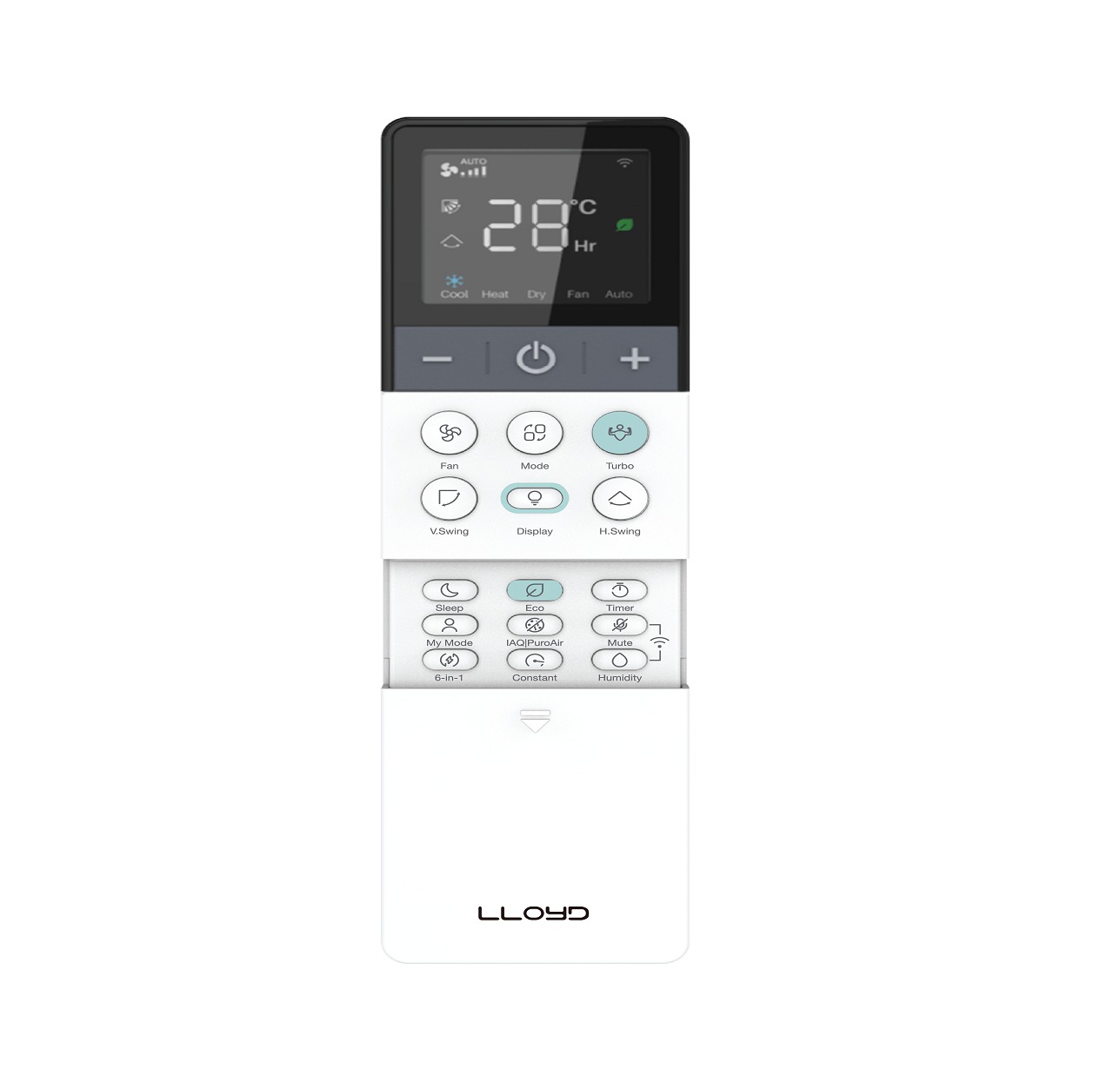 Lloyd Ac Remote White Color
