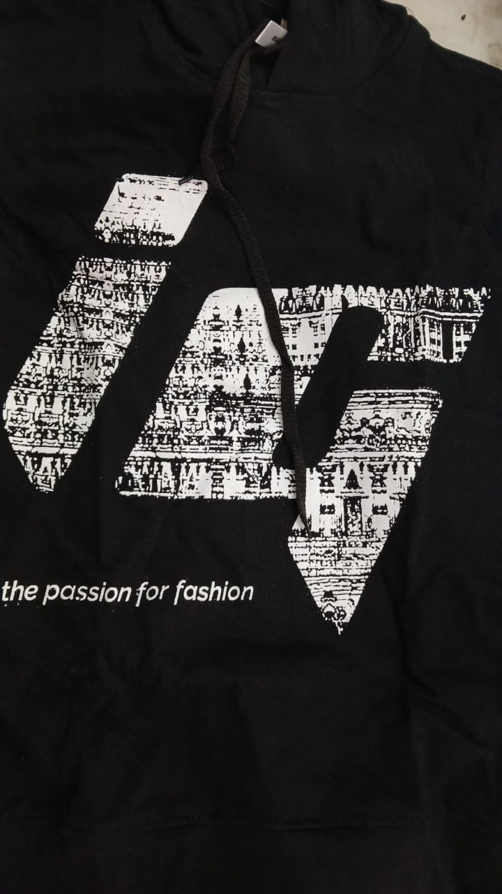T Shirt For Men Colour Black Size S