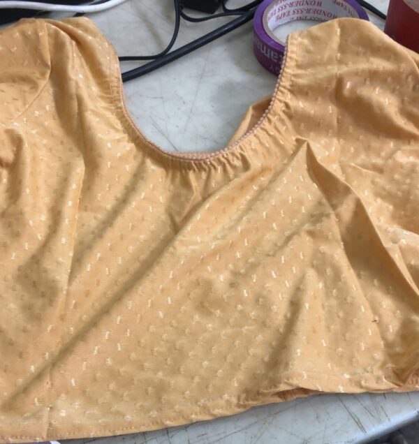Creme Color Top For Women Size M