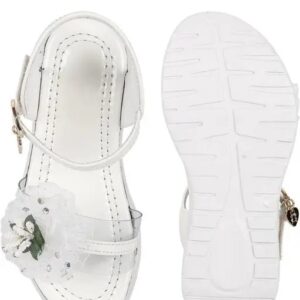 Kid Girl Sandals Size 1 White Colour