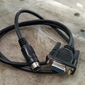 Db9P Female To Male 8P Mini Din Plc Cable For Dvp