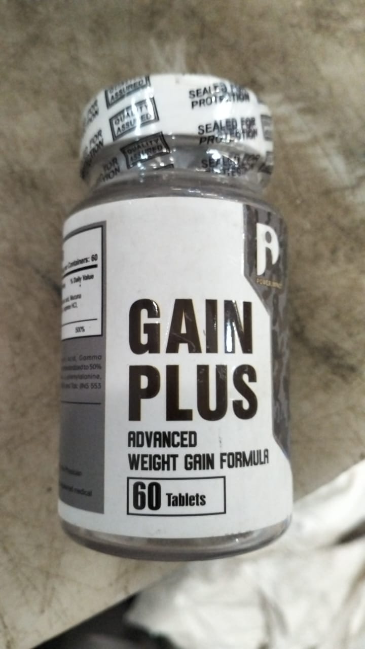 Gain Plus Advanced Weight Gain Formula 60 Tablets