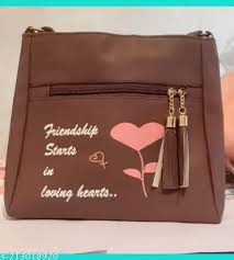 Women Brown Colour Friendship Sling Bag