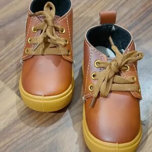 Kids Boy Brown Colour Canvas Casual Shoes Size 1