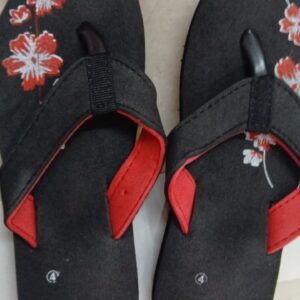 Slippers For Women Colour Black Size 4