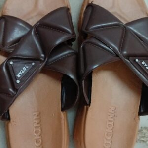 Slippers For Women Color Brown Size 37