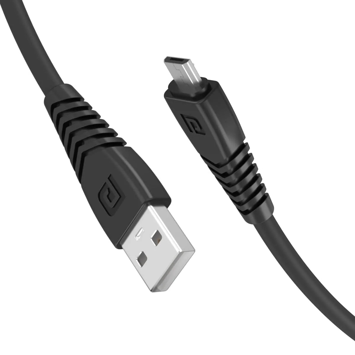Portronics Konnect Core Micro Usb Cable Black