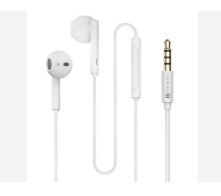 Portronics Conch Theta A Wired Earphones White