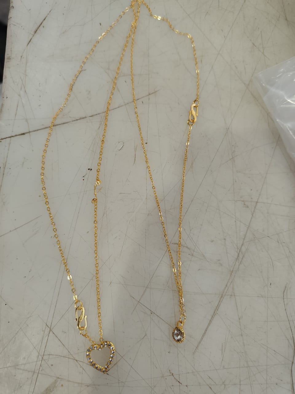 Gold Color Pendant For Women Pack Of 2