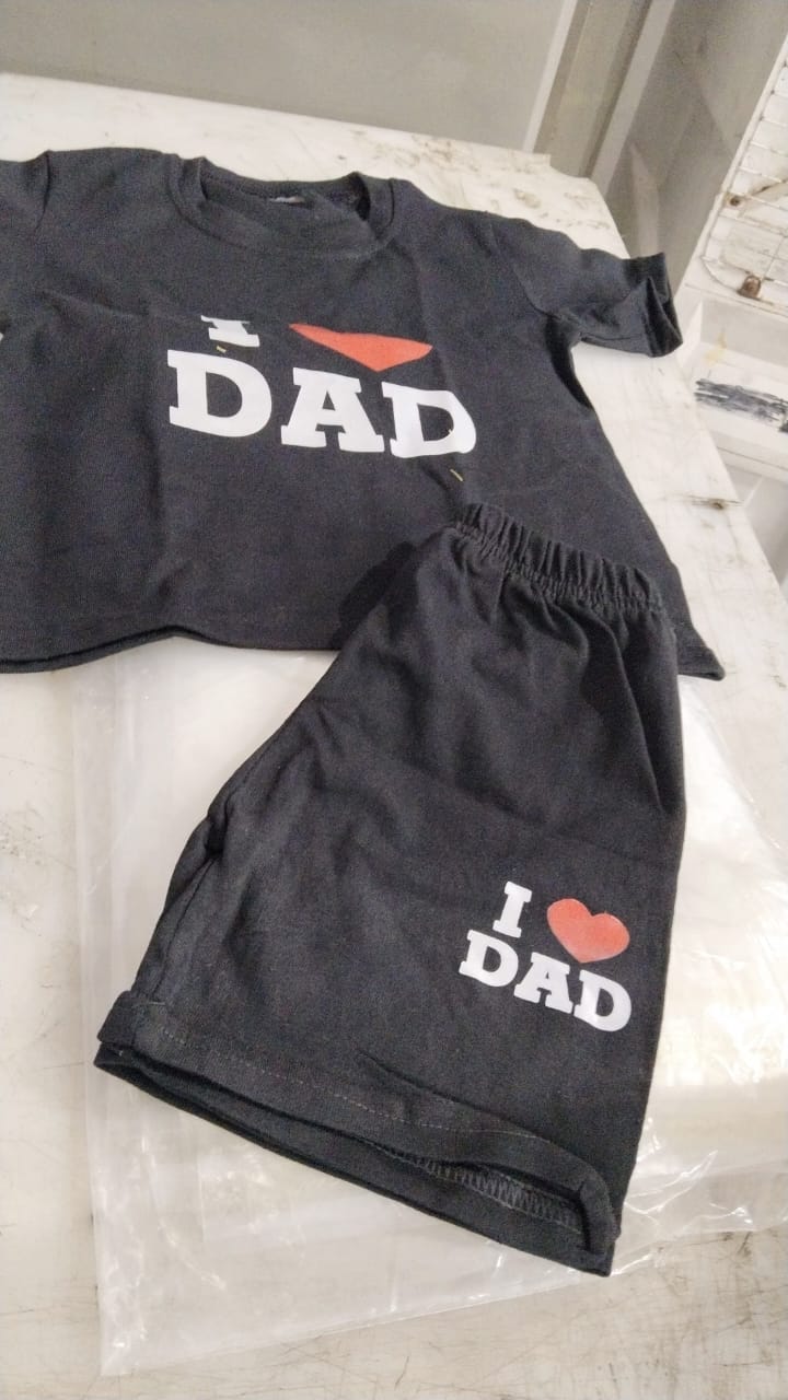 Black Color T Shirt And Shorts For Kids Boy Size 3 To 4 Yrs