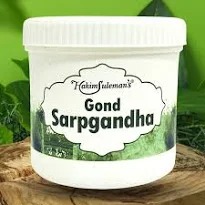 Hakim SulemanS Gond Sarpgandha Net Quantity 100 Gm