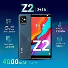 IKALL Z2 4G Smartphone with Android 10 0 5 99 Inch Display 3GB RAM 16GB Storage Sky Blue IMEI 359986380064201