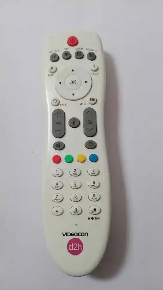 Astigo Videocon D2H Remote Tata Sky Remote Controller