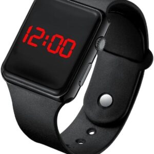 Black Color Led Watch For Men