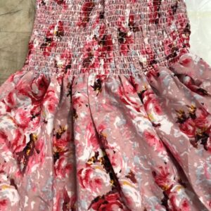 Multi Color Printed Frock For Girls Size S