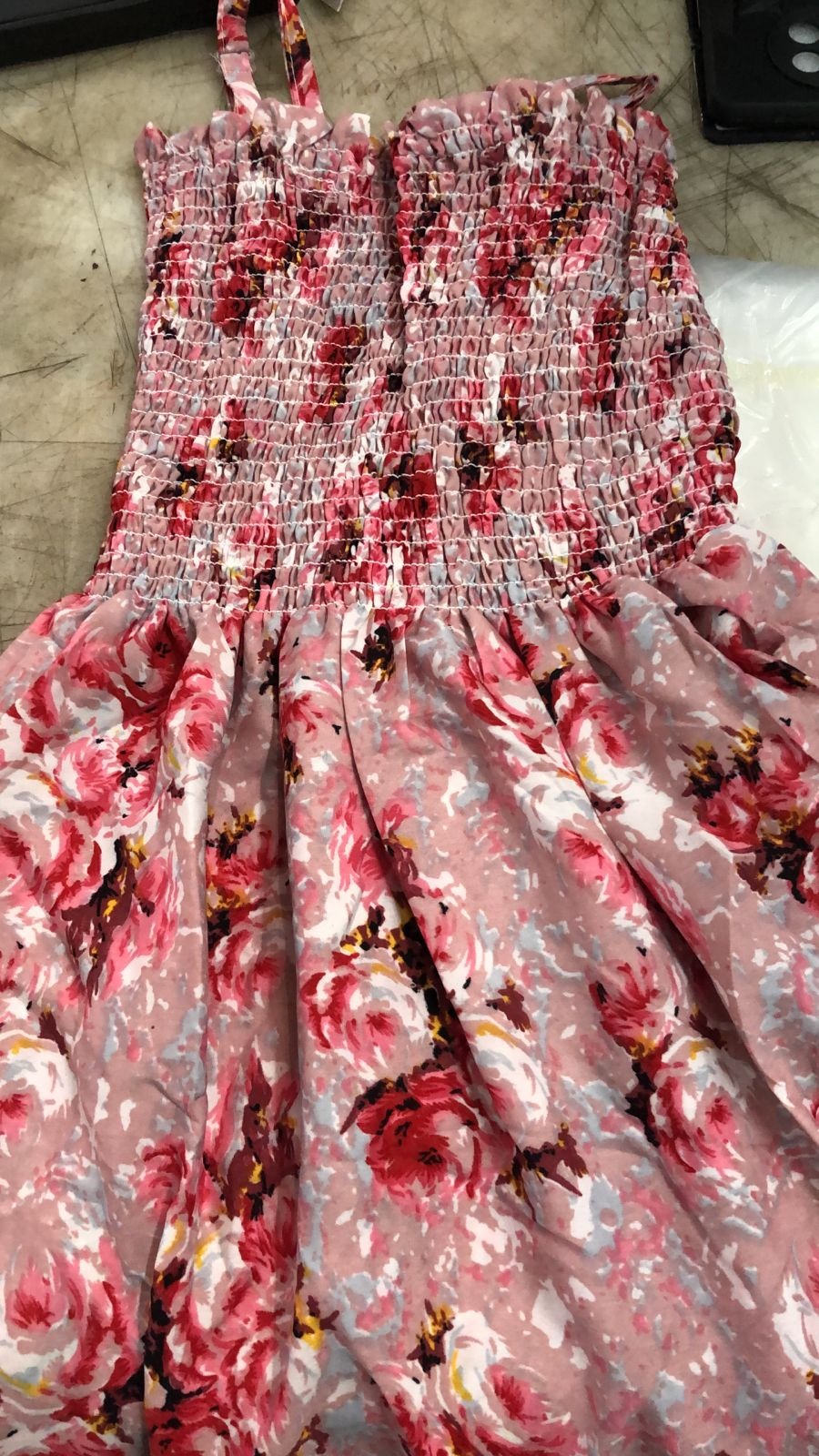Multi Color Printed Frock For Girls Size S