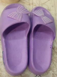 Women Purple Slippers Size 39