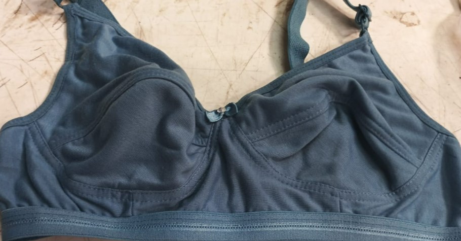 Blue Non Padded Bra For Women Size 36