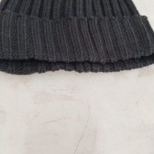 Black Color Woolen Cap For Unisex