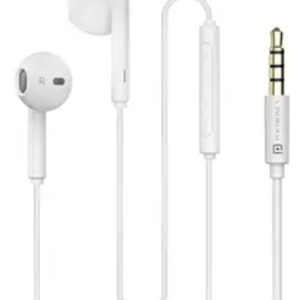 Portronics Conch Theta Wired Earphone White