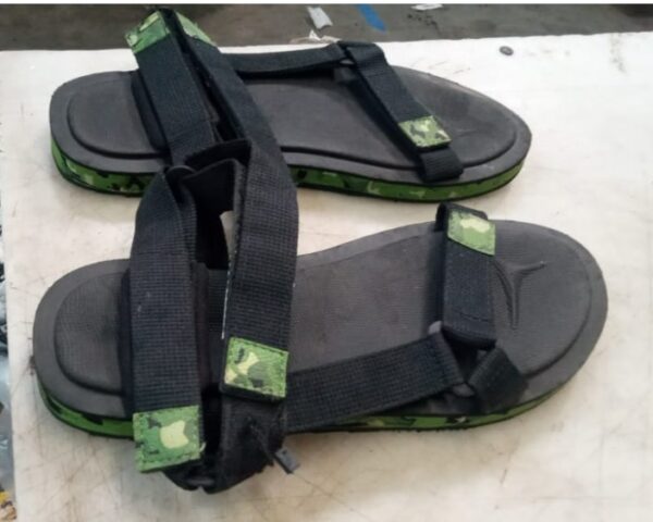 Mens Sandals Black Size 9