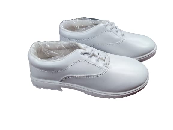 White School Shoes For Boy Size 8