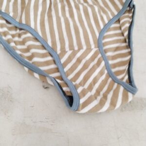 Brown And White Color Underwear For Women Size L