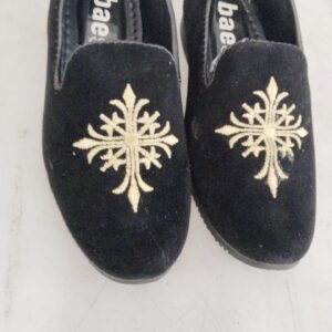 Black Color Slip On Loafers For Boys Size 8