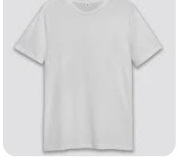 White Half Sleeve Shirt For Men Size Xl