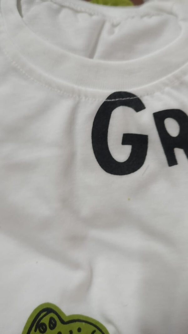 Kide Boy T Shirt Set Size 2 Year Color White