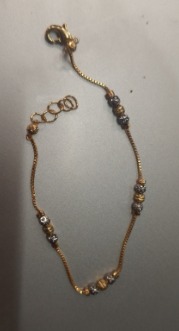 Gold Plated Hand Bracelet For Women