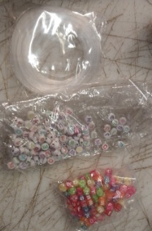 Beads For Jewelry Art And Craft Letter And Emoticon Beads For Bracelet Making Multicolour