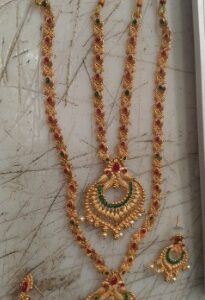 Gold Plated Necklace Set For Women