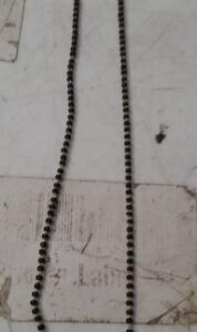 Womens Gold Plated Mangalsutra Black