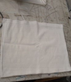 White Crop Cami Tank Top For Women Size S