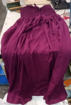 Womens Midi Dress Purple Size M