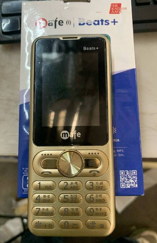 Mafe Gold Color Feature Phone 32Gb Imei No 355095111634185