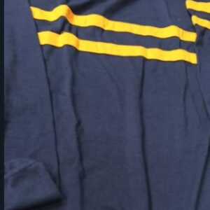Blue Printed Full Sleeve T Shirt For Men Size Xl