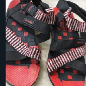 Red And Black Stylish Men Sport Sandals For Men Size 8