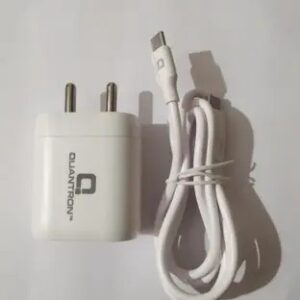 Quantron Wall Charger Accessory Combo for MOBILE White